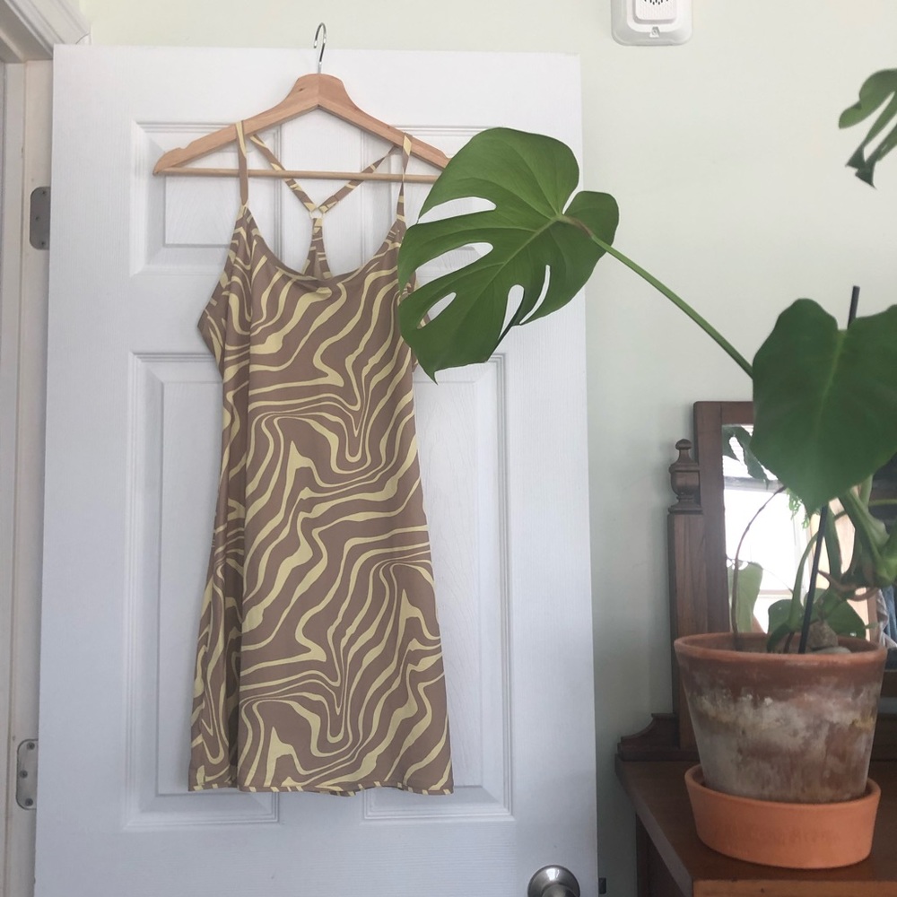 Outdoor Voices Exercise Dress Small Pampas Swirl